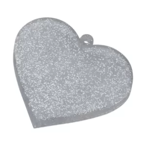 Image of Nendoroid More Face Parts Case for Nendoroid Figures Heart Silver Glitter Version