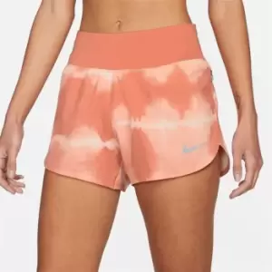 Image of Nike Dri-FIT Eclipse Womens Mid-Rise Running Shorts - Pink
