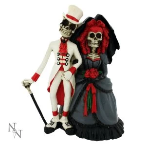 Image of Forever by your side Skeleton Figurine