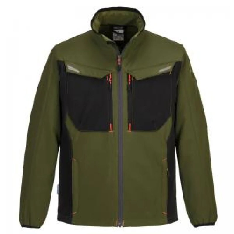 Image of Portwest T750 WX3 Softshell Jacket T750OGRM Colour: Olive