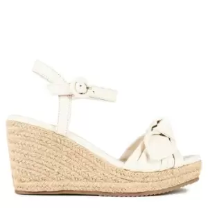 Image of Ted Baker Bryanah Wedge Sandals - White