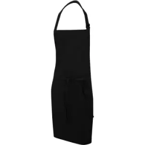 Image of Dennys Multicoloured Bib Apron 28x36ins (Pack of 2) (One Size) (Black) - Black