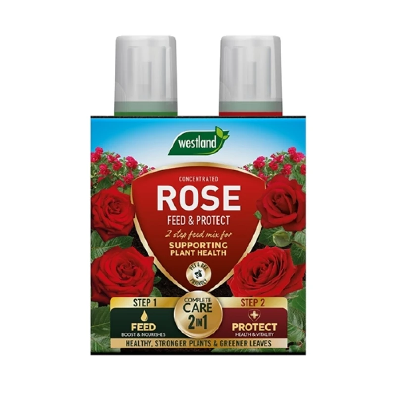Image of Westland Westland 2 in1 Feed and Protect Rose - 2 x 500ml