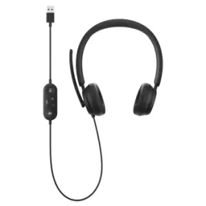 Image of Microsoft Modern USB-A Headset Wired Head-band Office/Call center...
