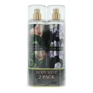 Image of Ellen Tracy Floral 2 Piece Gift Set: Courageous Body Mist 236ml - Radiant Body Mist 236ml TJ Hughes
