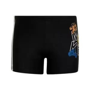 Image of adidas x Disney Mickey Swim Boxers Kids - Black