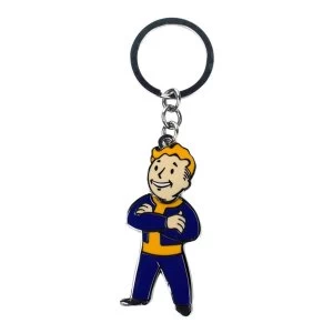 Image of Fallout - Vault Boy With Movable Head Unisex One Size Keychain - Multi-Colour