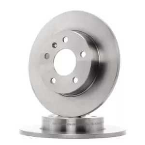 Image of DELPHI Brake disc BG3406 Brake rotor,Brake discs OPEL,VAUXHALL,Corsa C Schragheck (X01),ZAFIRA B (A05),Meriva A (X03),Astra H Caravan (A04)