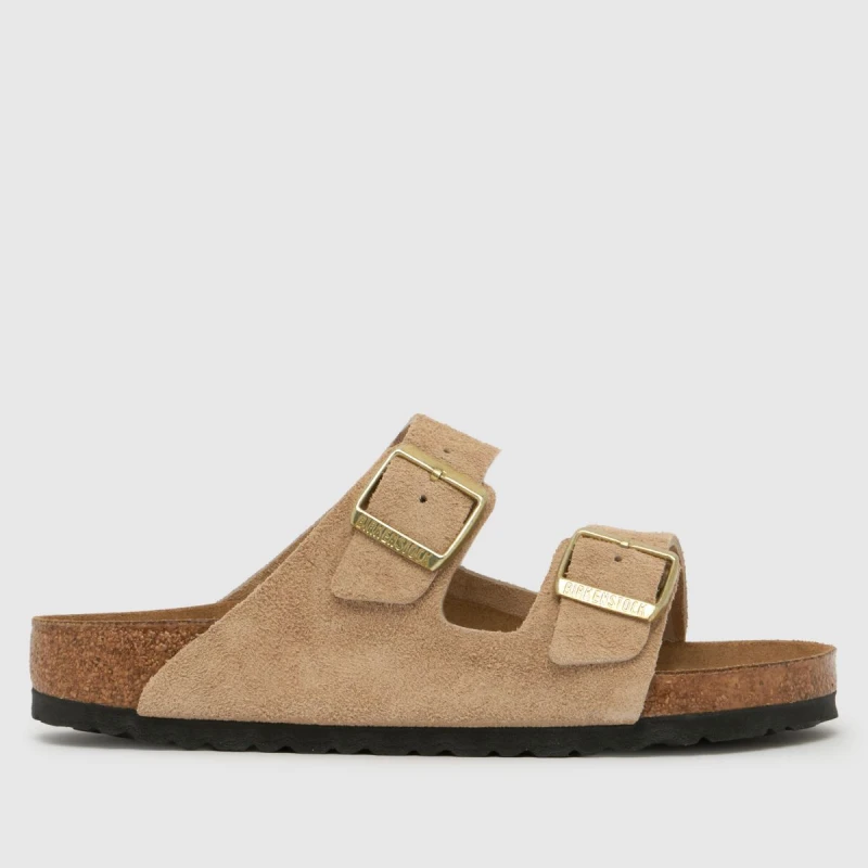 Image of BIRKENSTOCK arizona sandals in beige Beige UK 4 (EU 37)