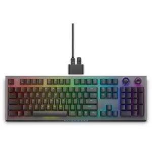 Image of Alienware Tri-Mode Wireless Gaming Keyboard - AW920K - US (QWERTY) - Dark Side of the Moon