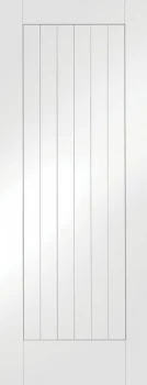 Image of Wickes Geneva Softwood White Primed Internal Door - 1981 x 686mm