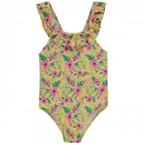 Image of Benetton Floral Swimsuit - Multi