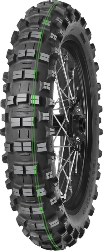 Image of 70000962 - Mitas Terra Force-EF Pro Super Soft Rear Tyre Blackwall 70M 140/80-18" 70000962