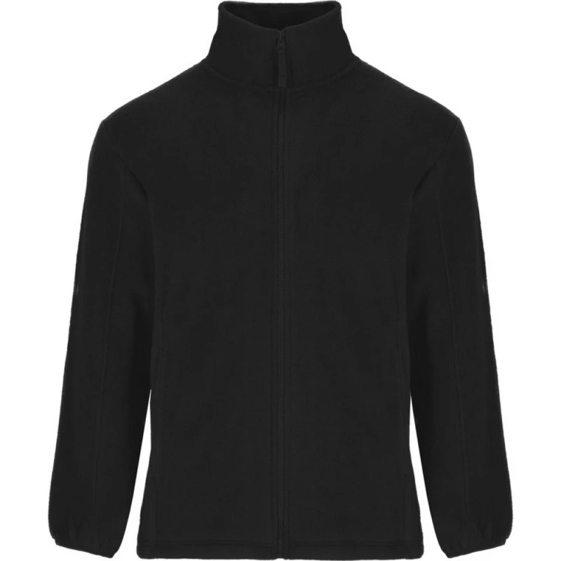 Image of ROLY ROLY Men Artic Full Zip Fleece Jacket in Black Size: large Black L Male 5063470577460