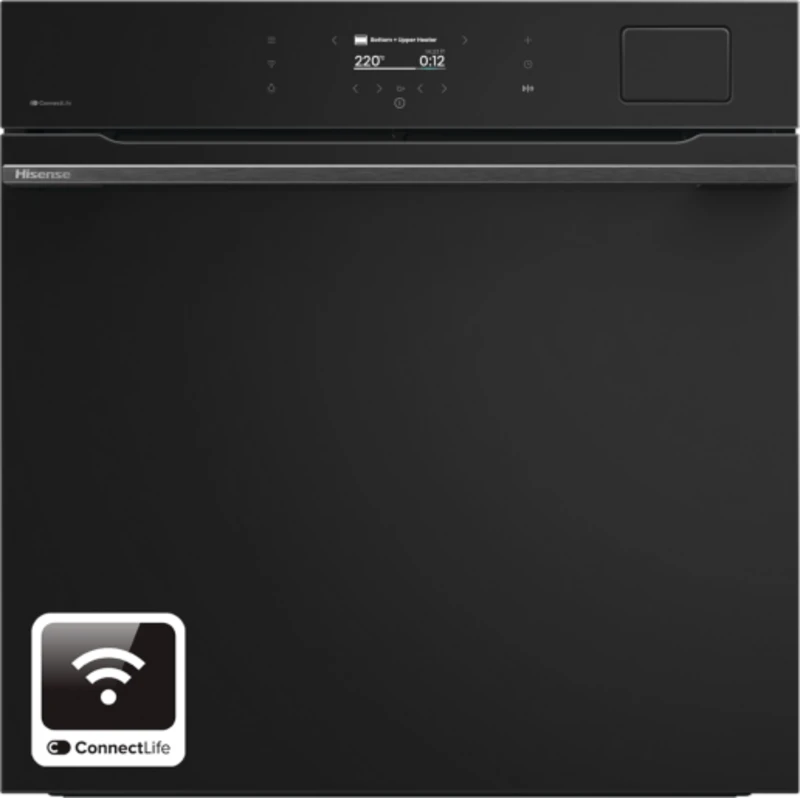 Image of Hisense Hi8 Electric Self-Cleaning Single Oven - Black 744854 Black