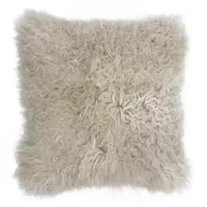 Image of Riva Home Mongolian Cushion Cover (40x40cm) (Oatmeal)