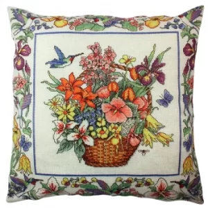 Image of A11835 Multicolor Cushion Flower Basket