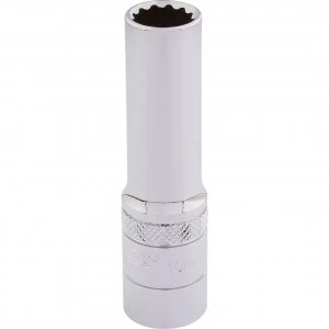 Image of Draper 3/8" Drive Polished Finish Hi-Torq Deep Bi Hexagon Socket Metric 3/8" 10mm
