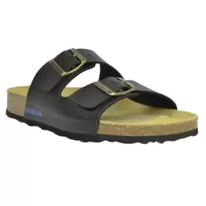 Image of Sanosan Mens Aston Sano Sandals (12 UK) (Black/Brown)