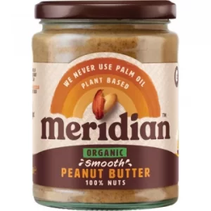 Image of Meridian Org Peanut Butter Smooth 100% 470g