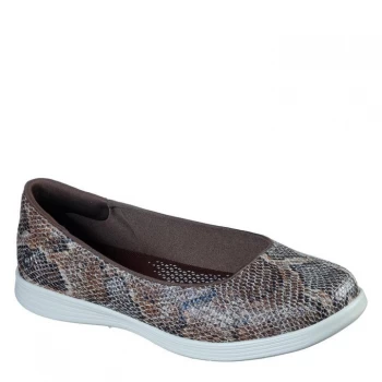 Image of Skechers On The Go DC Womens Slip On Shoes - Brown