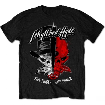Image of Five Finger Death Punch - Jekyll & Hyde Mens XX-Large T-Shirt - Black