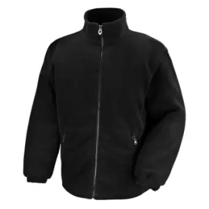 Image of Result Core Mens Polartherm Fleece Jacket (XL) (Black)