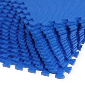 Image of Set of 32 Floor Protection Mats Puzzle Carpet 6.48m²