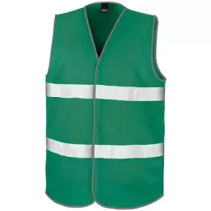 Image of Result Adults Unisex Safeguard Enhance Visibility Vest (2X/3XL) (Paramedic Green) - Paramedic Green