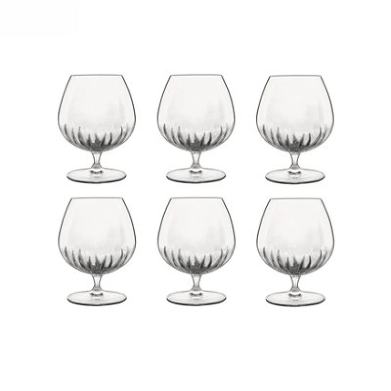Image of Luigi Bormioli Mixology Brandy Glass Set - 6x 465ml Clear