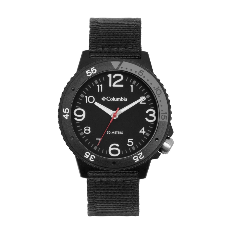 Image of Columbia Cross Trail Polycarbonate Case Sports Watch Black male One Size