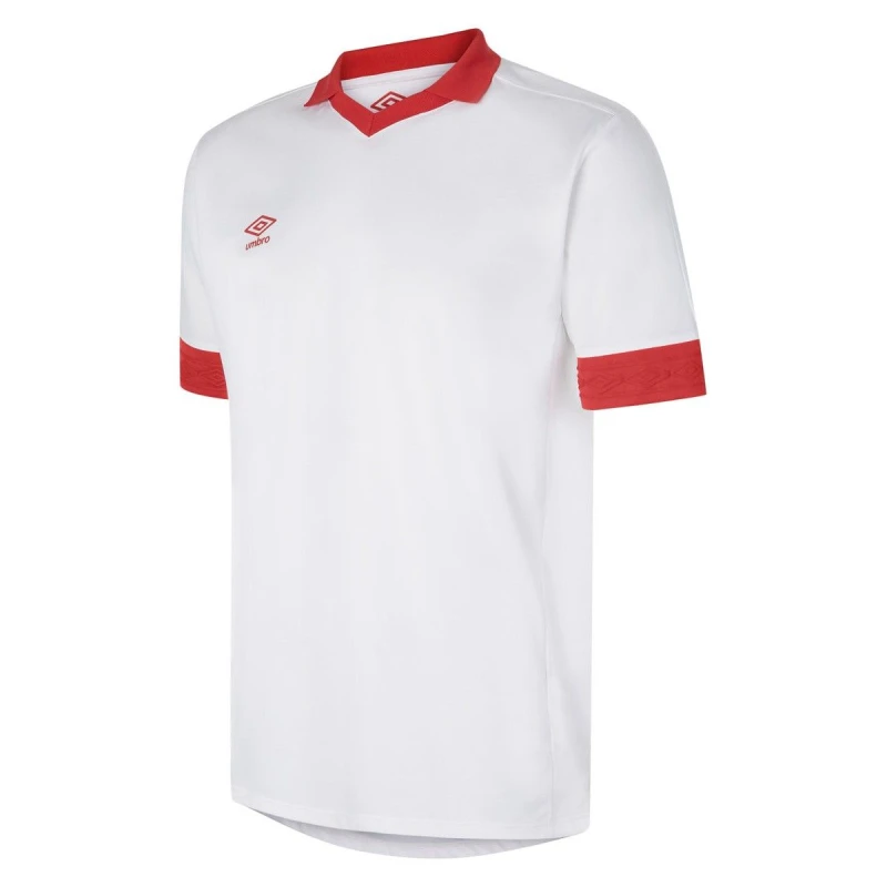 Image of Umbro Umbro Men Tempest Jersey in White Size: Small White S Male 5063107737649