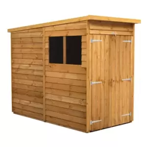 Image of Power 4x8 Overlap Pent Double Door Shed