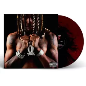 Image of King Von - Welcome To O'Block Red Marble Vinyl