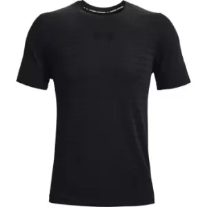 Image of Under Armour Wordmark Short Sleeve T Shirt Mens - Black