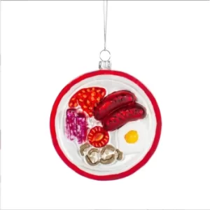 Image of English Breakfast Shaped Bauble