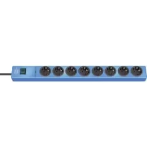 Image of Brennenstuhl 1150610388 Surge protection power strip 8x Blue PG connector