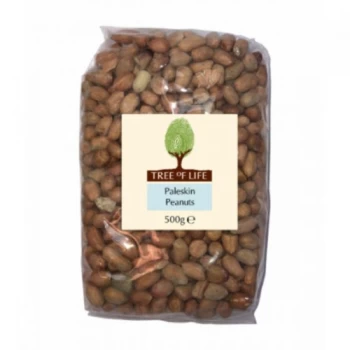 Image of Tree of Life Peanuts - Paleskin - 500g x 6