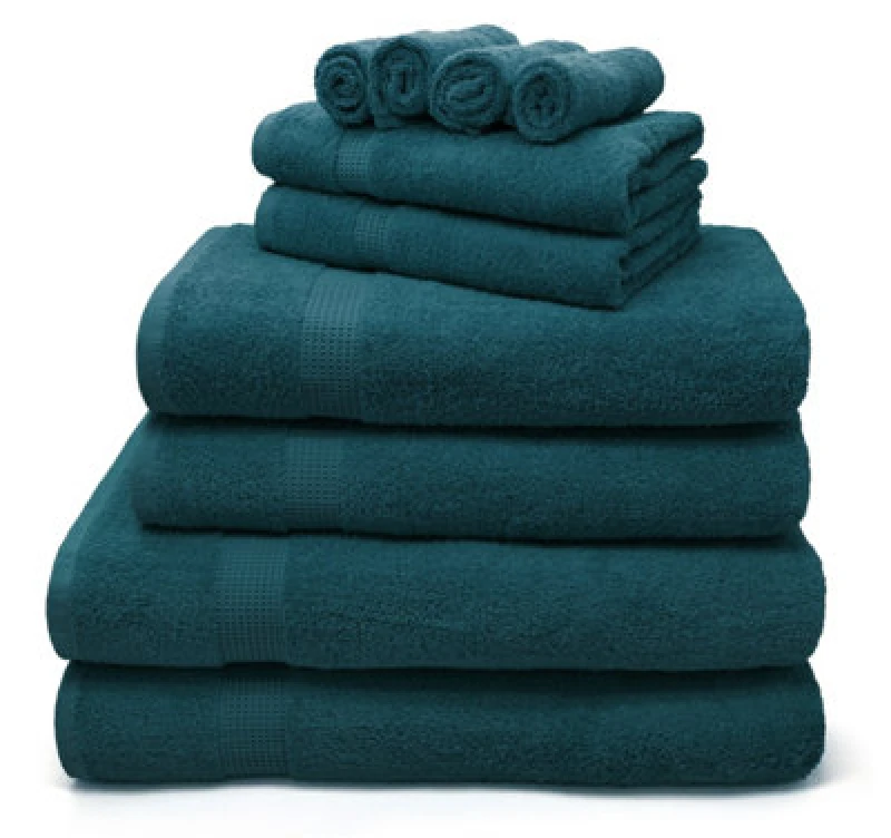 Image of Velosso Luxury 100% Egyptian Cotton Towels 550Gsm Soft & Absorbent Cotton Towels Indigo - Bath Sheet