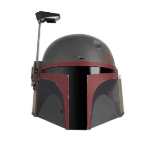 Image of Hasbro Star Wars The Black Series Boba Fett (Re-Armored) Premium Electronic Helmet