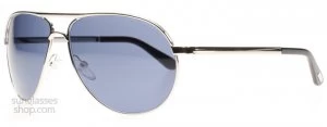 Image of Tom Ford Marko Sunglasses Silver 18V 58mm