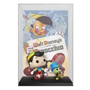 Image of Disney POP! Movie Poster & Figure Pinocchio 9 cm