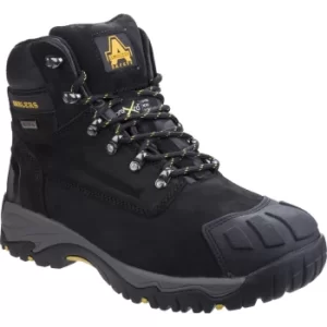 Image of Amblers Mens Safety FS987 Metatarsal Protection Waterproof Safety Boots Black Size 9