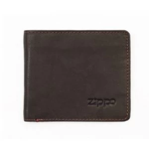Image of Zippo Leather Bi-Fold Wallet (11 x 10 x 1cm)