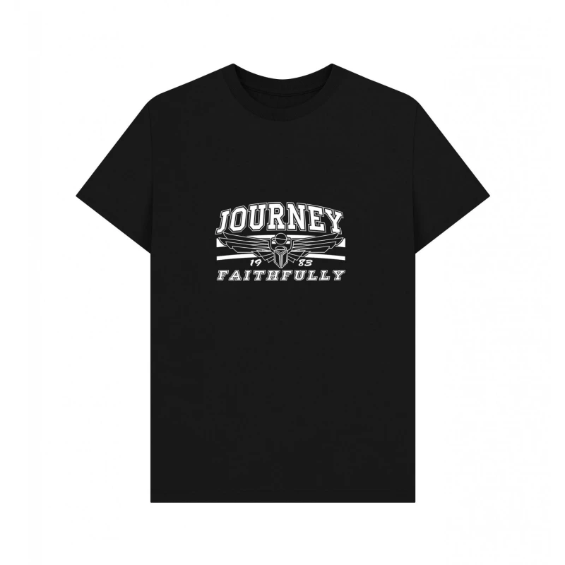 Image of Journey Mens Faithfully T-Shirt in Black Size: Small Black Male S