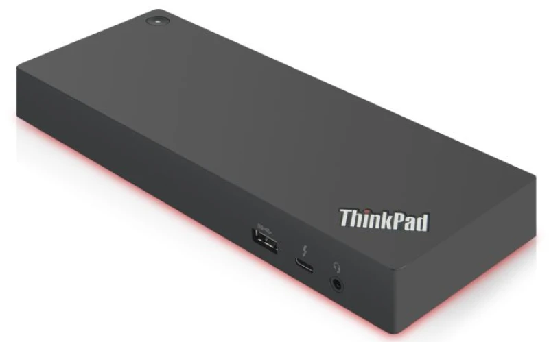 Image of Lenovo 40AN0135SA laptop dock/port replicator Wired Thunderbolt 3 Blac
