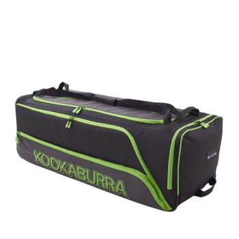 Image of Kookaburra Pro 2.0 Wheeled Holdall - Black/Lime