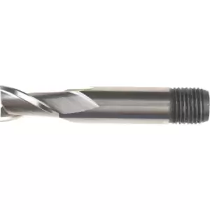 Image of 3/4" HSS 2 Flute Threaded Shank Short Series Slot Drill