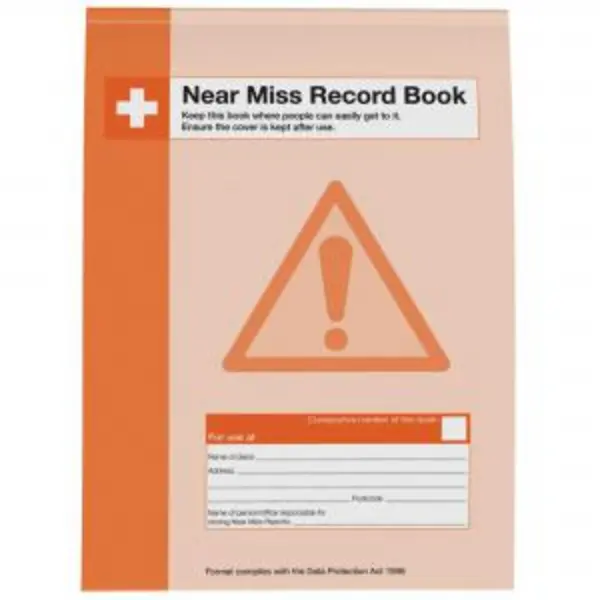 Image of Click Medical Near Miss Record Book CM1338 BESWCM1338