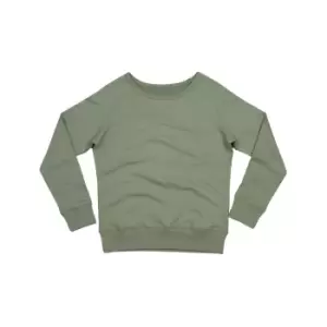 Image of Mantis Womens/Ladies Favourite Sweatshirt (S) (Soft Olive)